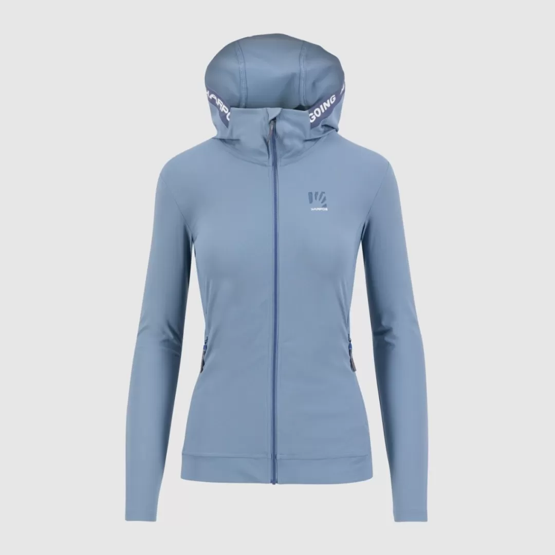 Karpos Hiking | Fleeces | EASYFRIZZ W FULL-ZIP HOODIE SPRING LAKE/VINTAGE INDIGO