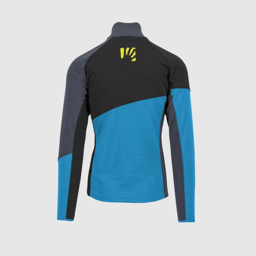 Karpos Winter | Fleeces | FEDERA FULL-ZIP FLEECE BLUE JEWEL/BLACK/INDIA INK