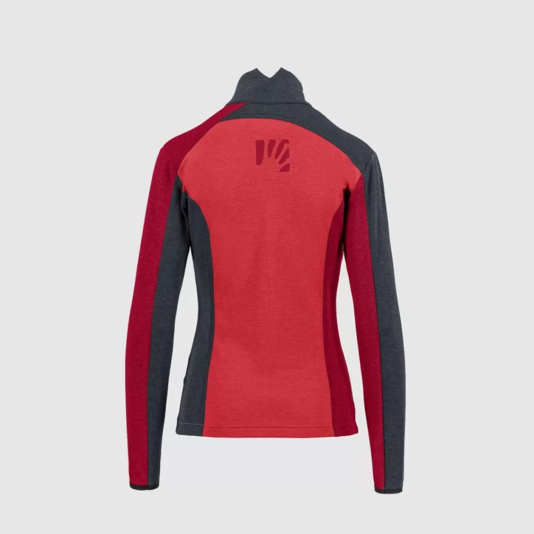 Karpos Winter | Fleeces | FEDERA FULL-ZIP W FLEECE POINSETTIA/INDIA INK/JESTER RE