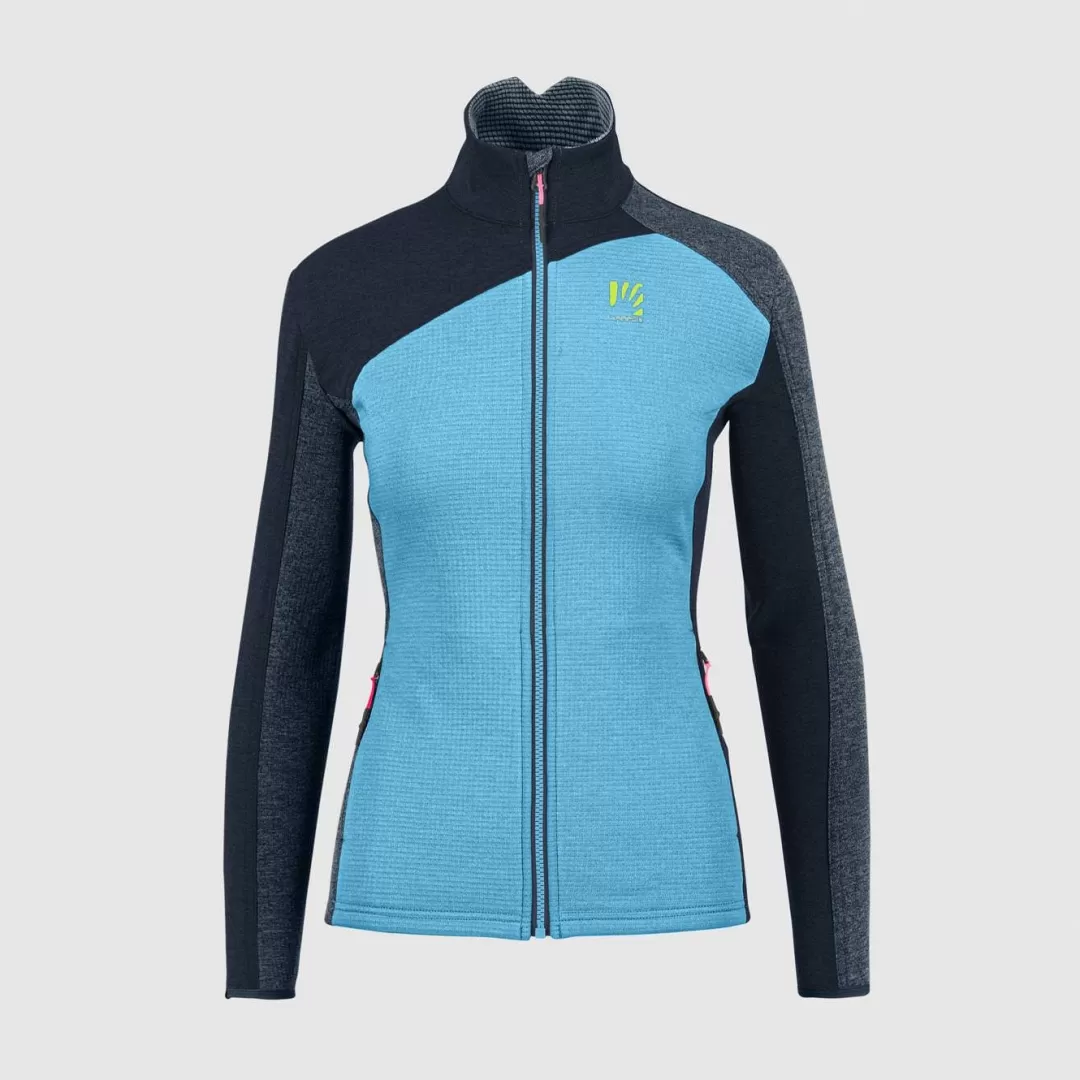 Karpos Winter | Fleeces | FEDERA FULL-ZIP W FLEECE BLUE ATOLL/VULCAN/MIDNIGHT