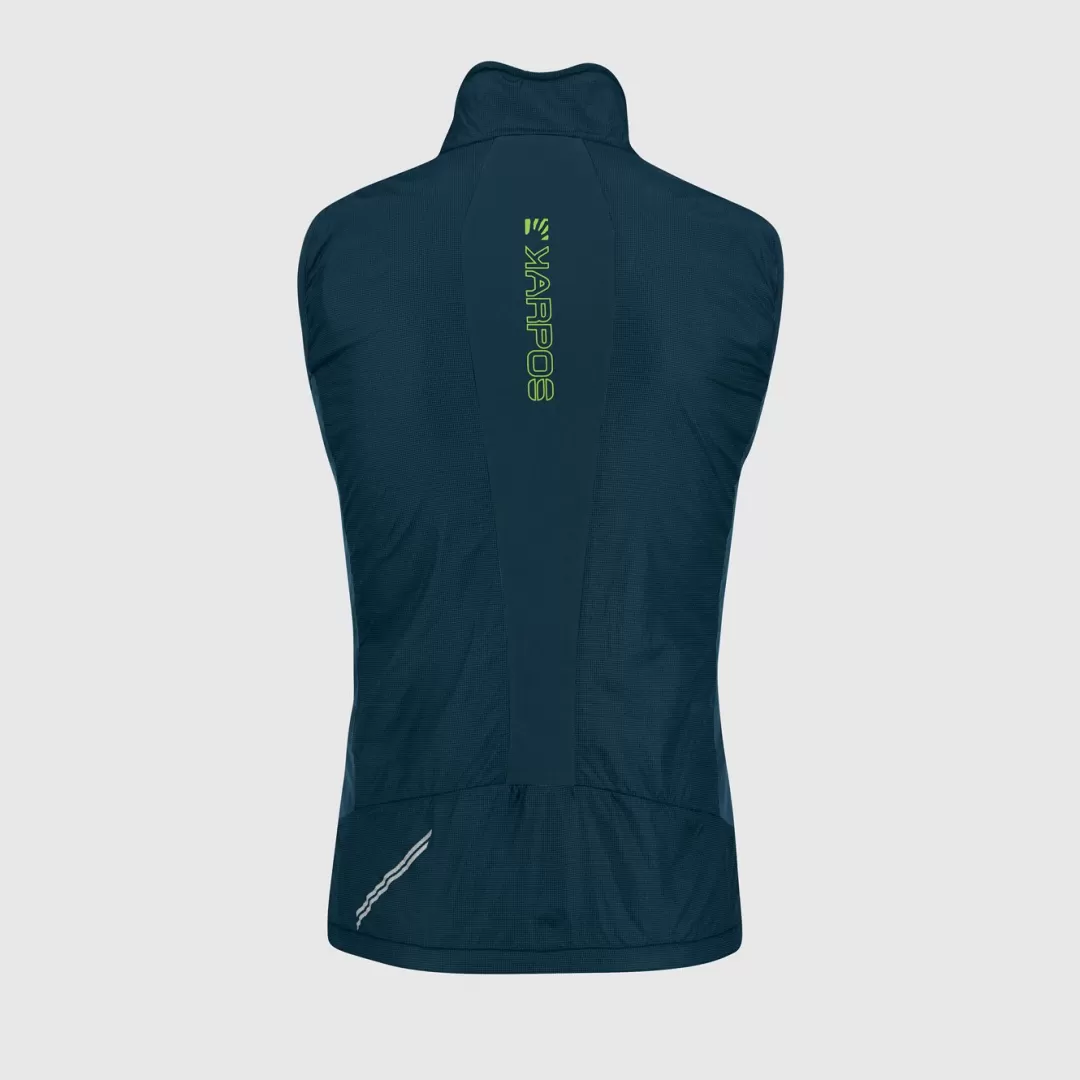 Karpos Winter | Mountain Biking | Jackets & Vests | FEDERA VEST MIDNIGHT/GREEN FLASH