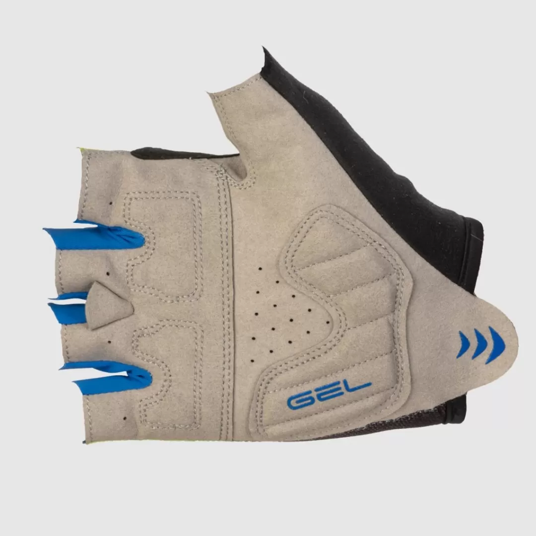 Karpos Mountain Biking | Gloves | FEDERIA 1/2 FINGERS GLOVE INDIGO B/BLACK/GREEN FLUO