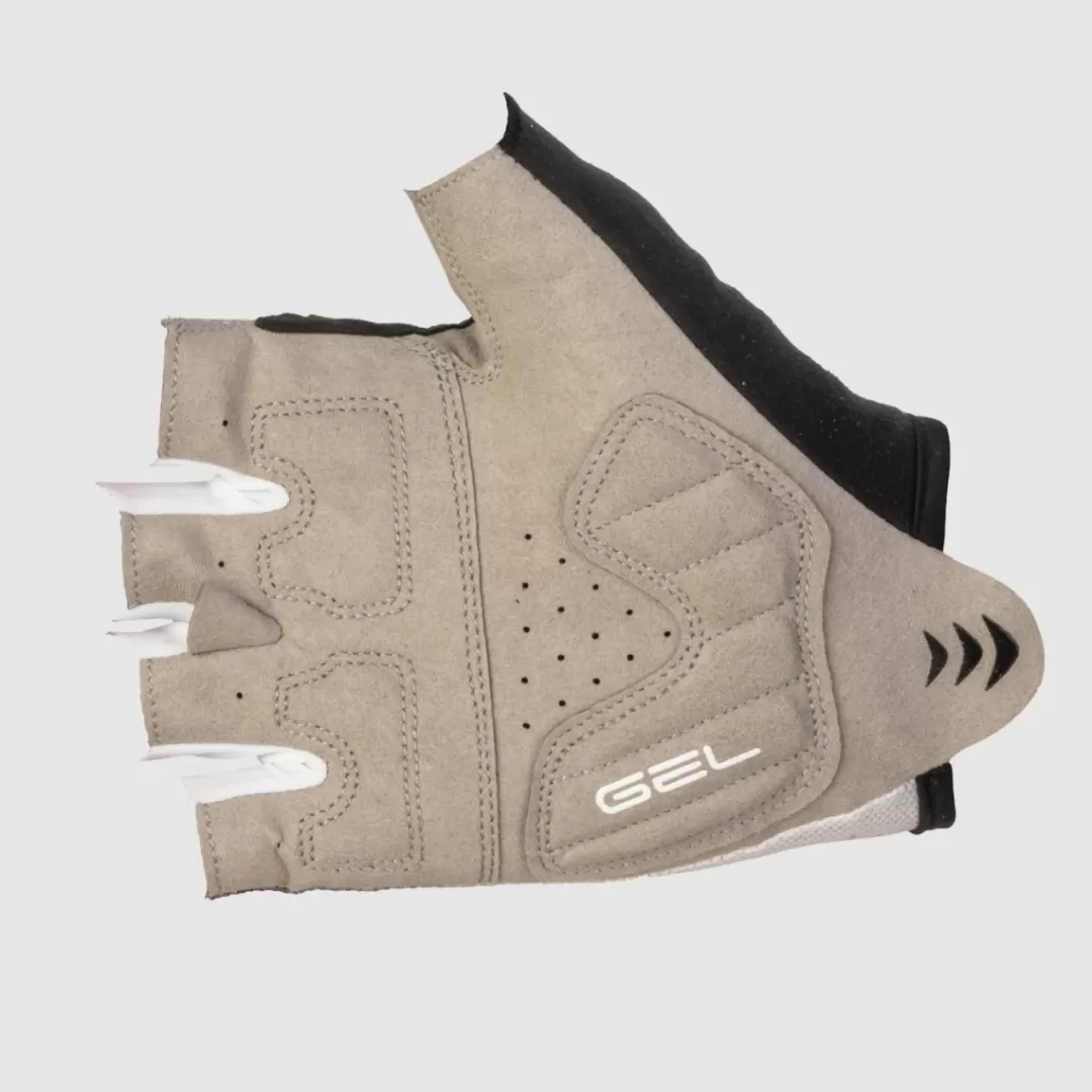 Karpos Mountain Biking | Gloves | FEDERIA 1/2 FINGERS GLOVE WHITE/BLACK