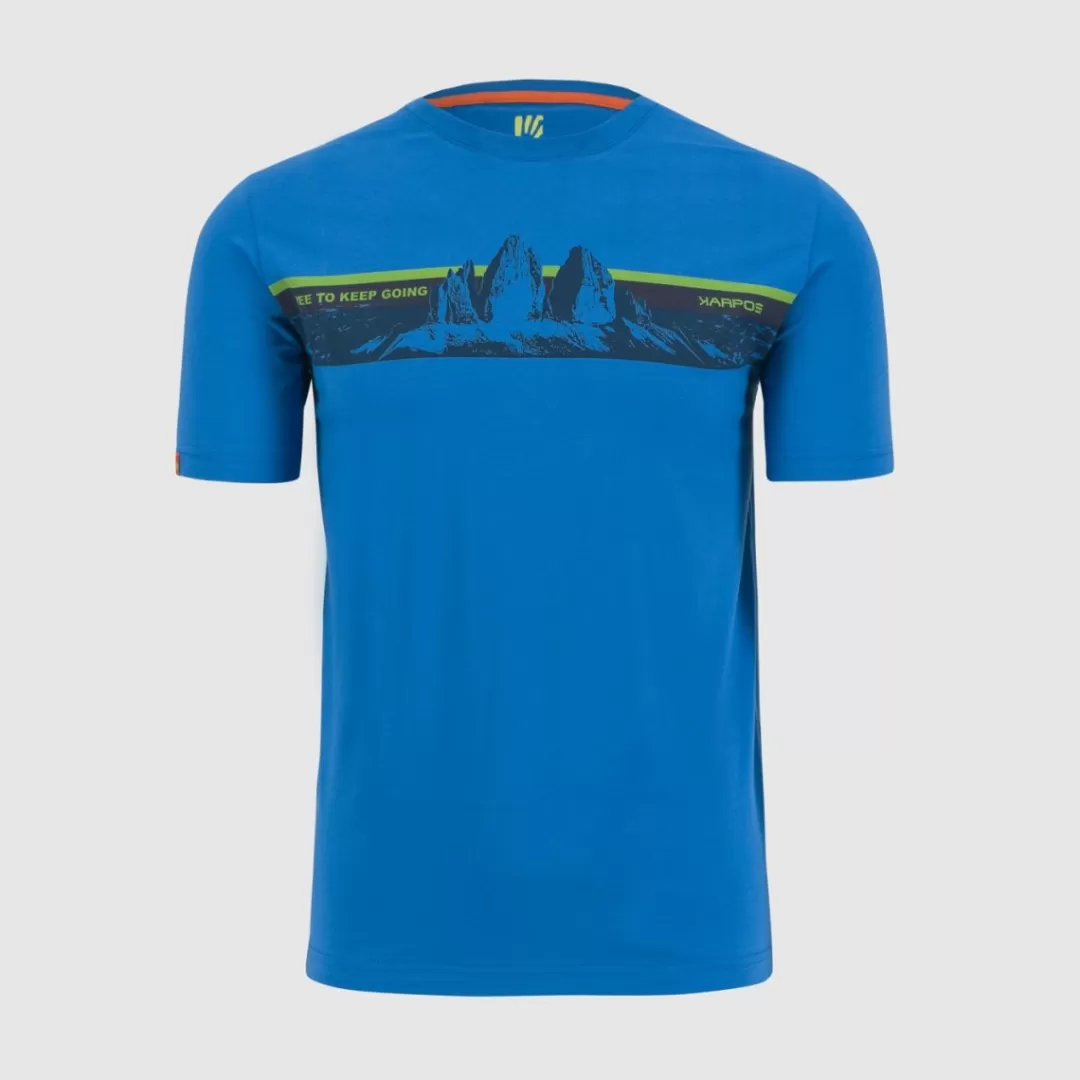 Karpos Lifestyle | Climbing | T-Shirts | GIGLIO T-SHIRT INDIGO BUNTING