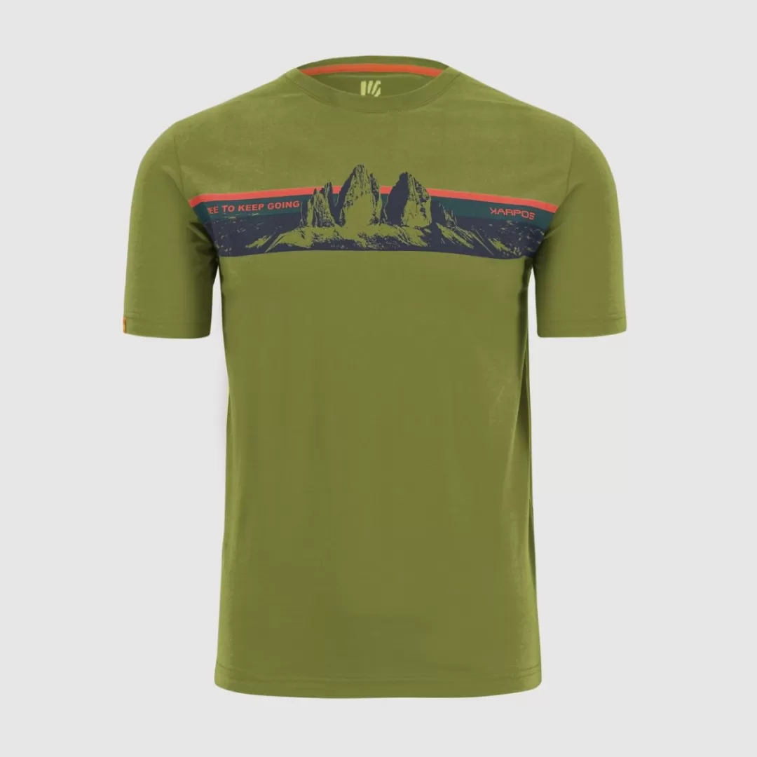 Karpos Lifestyle | Climbing | T-Shirts | GIGLIO T-SHIRT GUACAMOLE