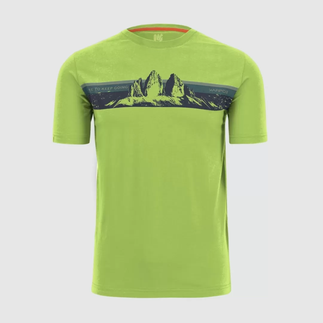 Karpos Lifestyle | Climbing | T-Shirts | GIGLIO T-SHIRT JASMINE GREEN