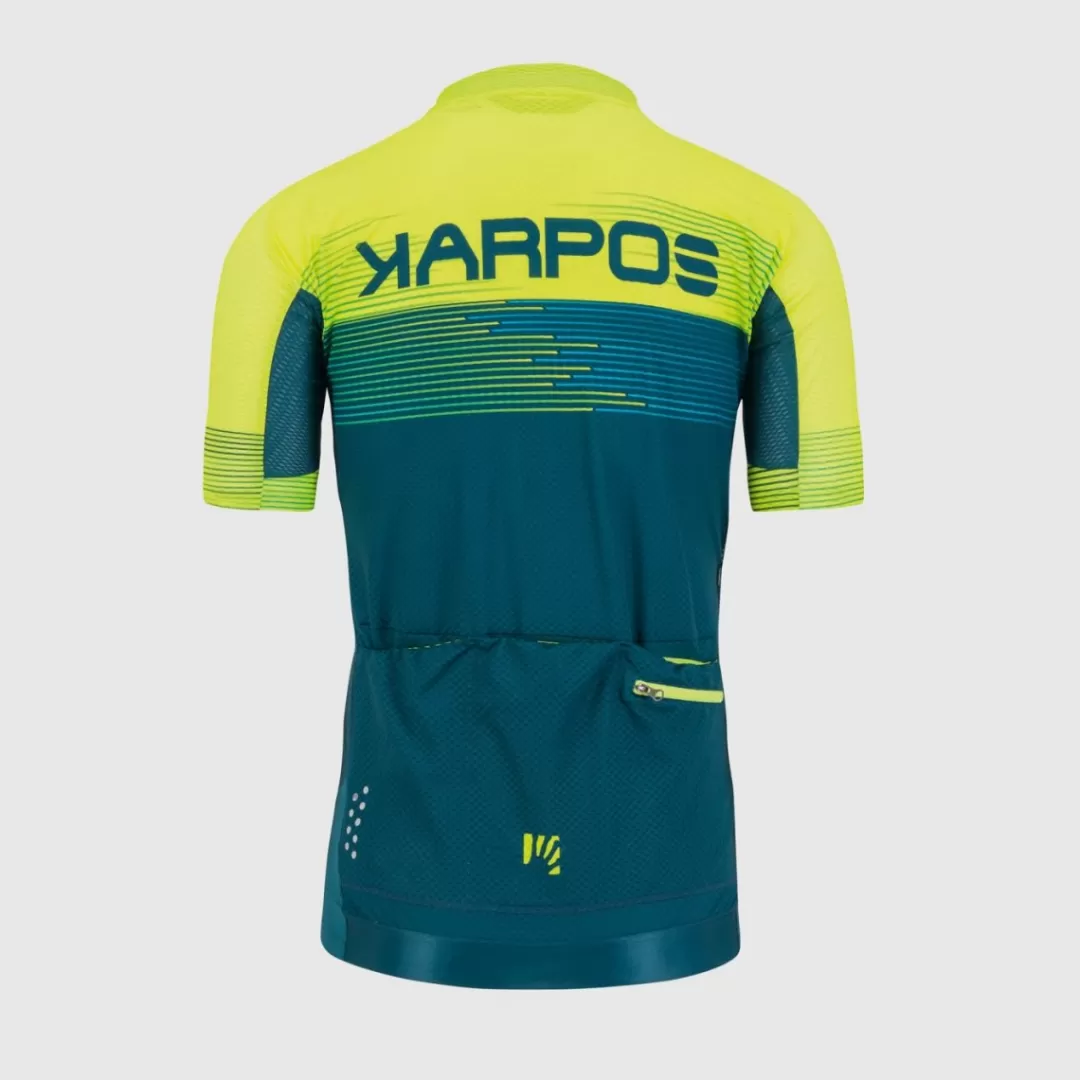 Karpos Mountain Biking | T-Shirts | GREEN FIRE JERSEY REFL.POND/YELLOW F/ENAMEL B.