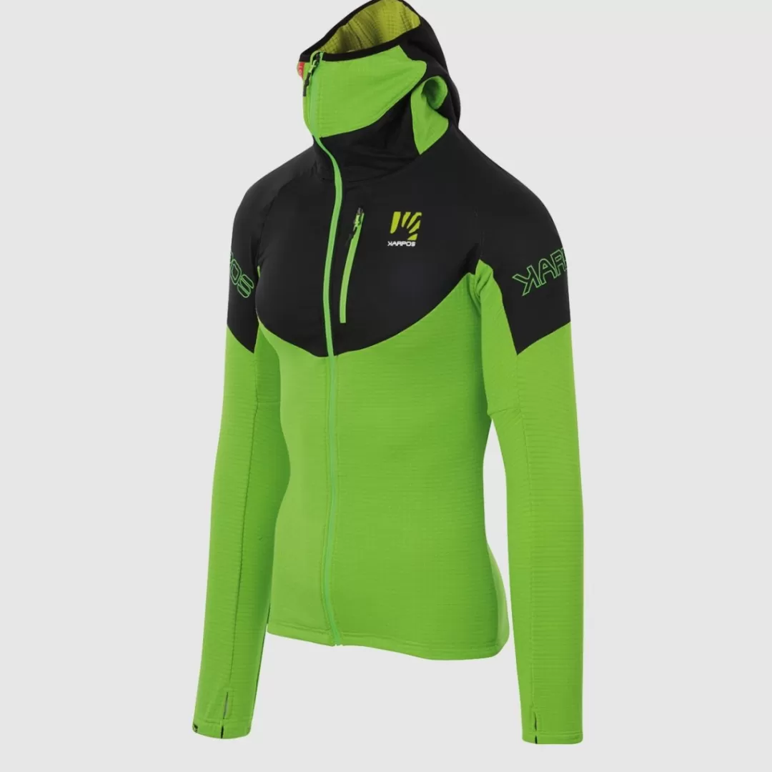 Karpos Fleeces | K-PERFORMANCE FLEECE APPLE GREEN BLACK