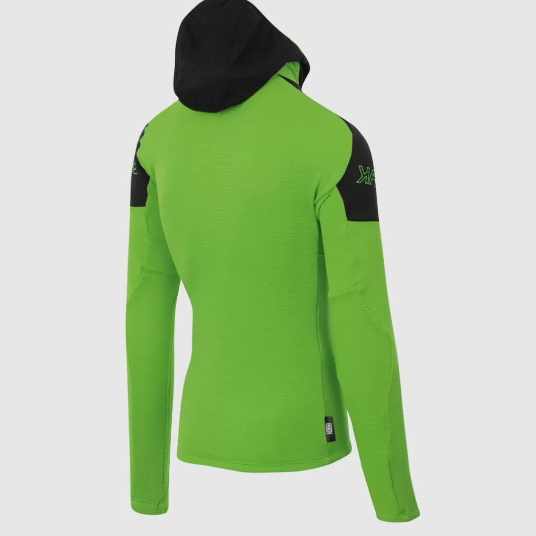 Karpos Fleeces | K-PERFORMANCE FLEECE APPLE GREEN BLACK