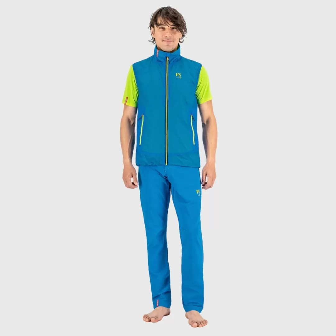 Karpos Highest | Mountaineering | Climbing | Jackets & Vests | K-PERFORMANCE HYBRID VEST INDIGO B/JASMINE GREEN