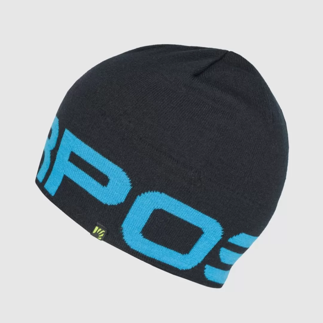 Karpos Winter | Hiking | Headwear | LARIN CAP BLACK/BLUE ATOLL