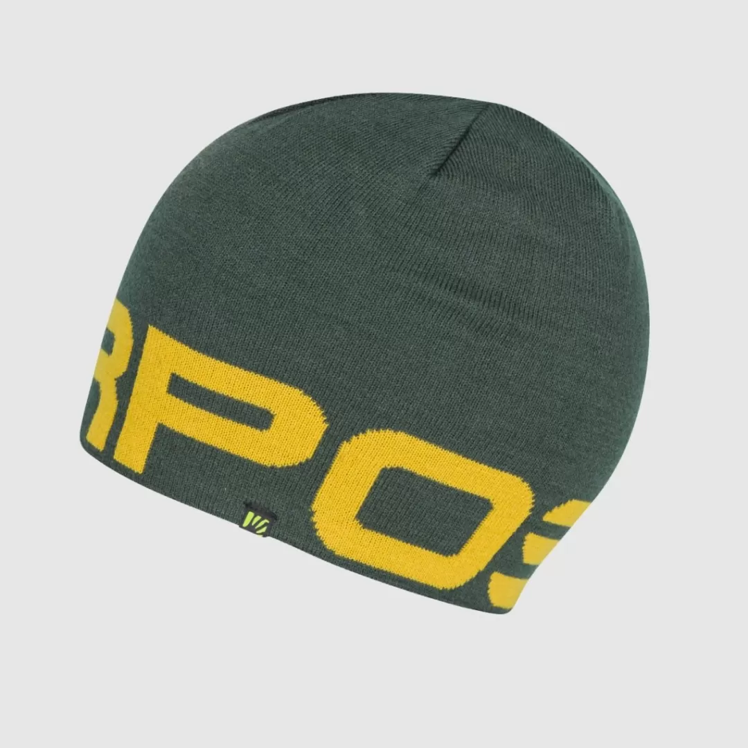 Karpos Winter | Hiking | Headwear | LARIN CAP JUNGLE GREEN/GOLD FLAKE