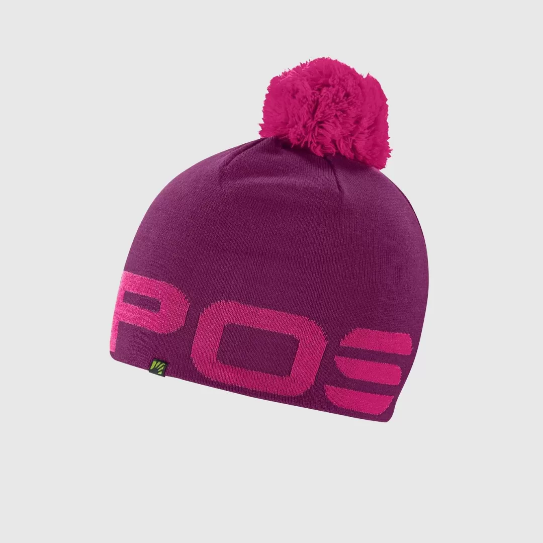 Karpos Winter | Hiking | Headwear | LARIN PON PON CAP BOYSENBERRY/PINK