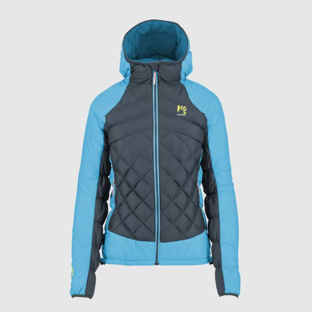 Karpos Winter | Ski Mountaineering | Hiking | Jackets & Vests | LASTEI ACTIVE PLUS W JACKET DARK SLATE/BLUE ATOLL