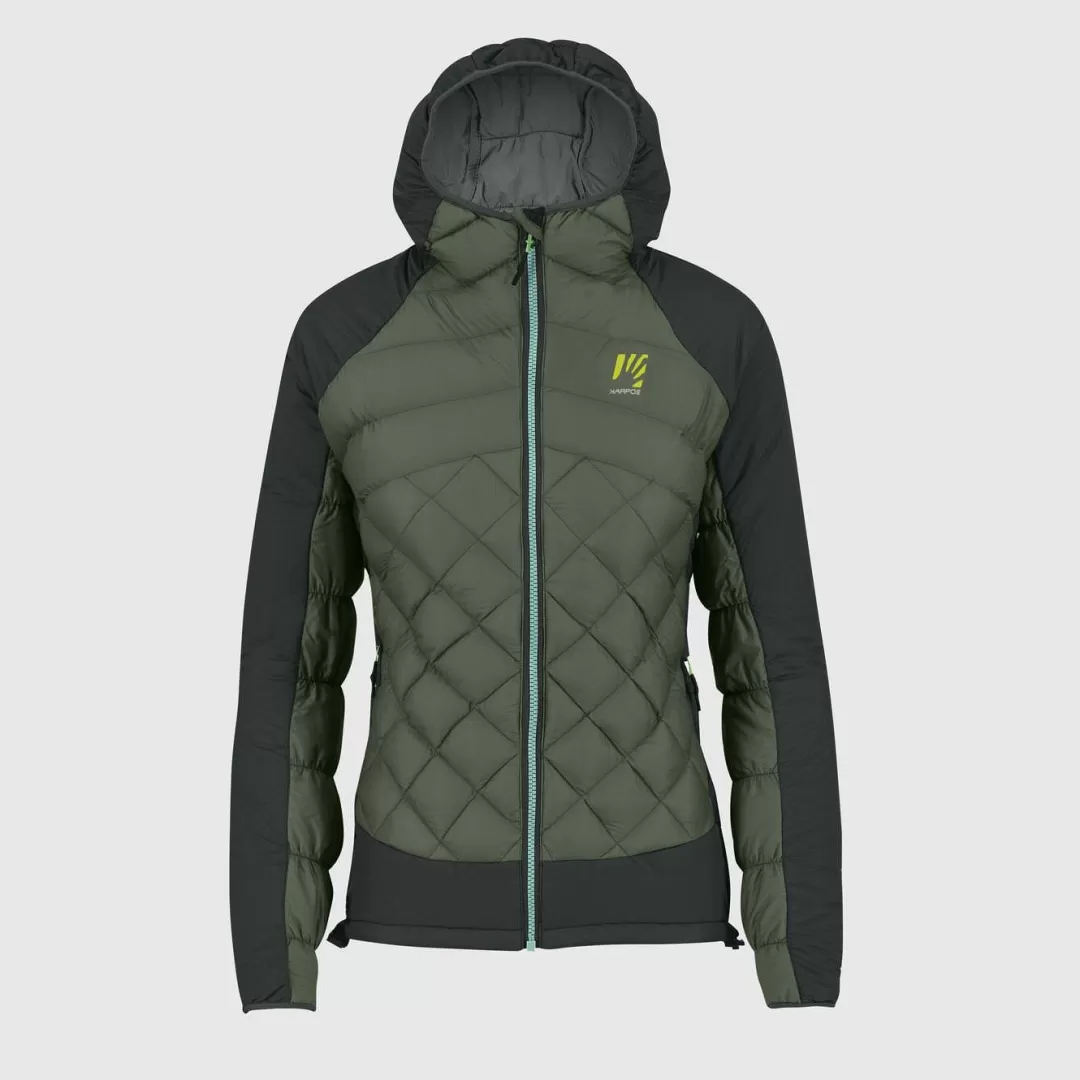 Karpos Winter | Ski Mountaineering | Hiking | Jackets & Vests | LASTEI ACTIVE PLUS W JACKET THYME/BLACK SAND