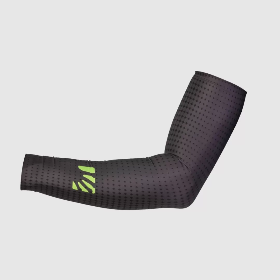 Karpos Accessories | LAVAREDO ARM WARMERS BLACK/GREEN FLUO