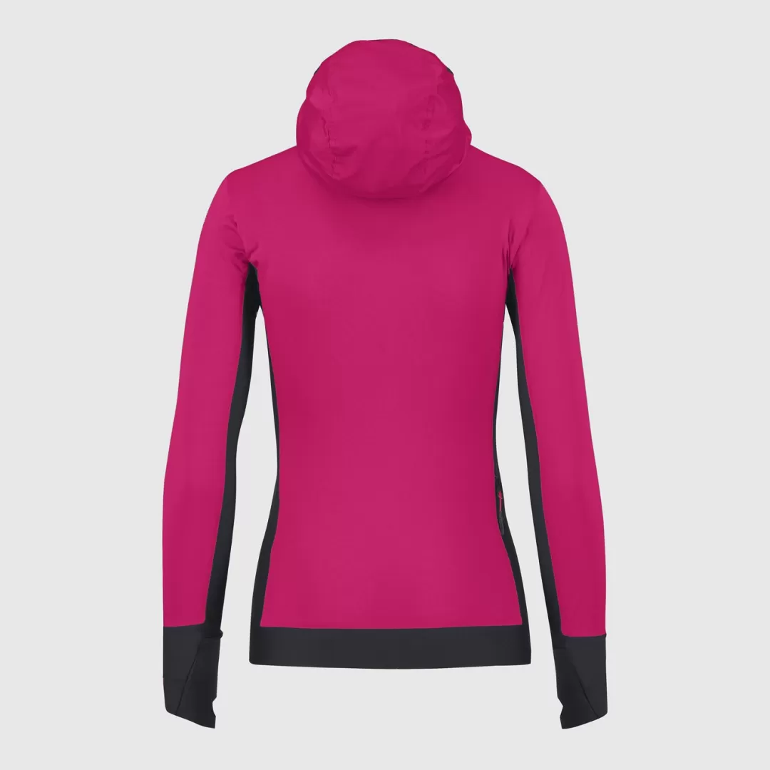 Karpos Ski Mountaineering | Trail Running | Fleeces | LAVAREDO EVO W FLEECE PINK/BLACK