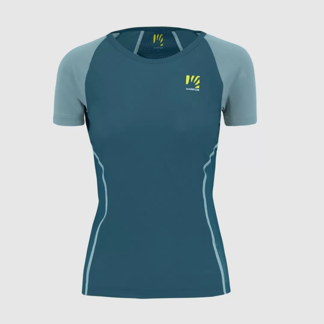 Karpos Trail Running | T-Shirts | LAVAREDO EVO W JERSEY CORSAIR/ADRIATIC BLUE