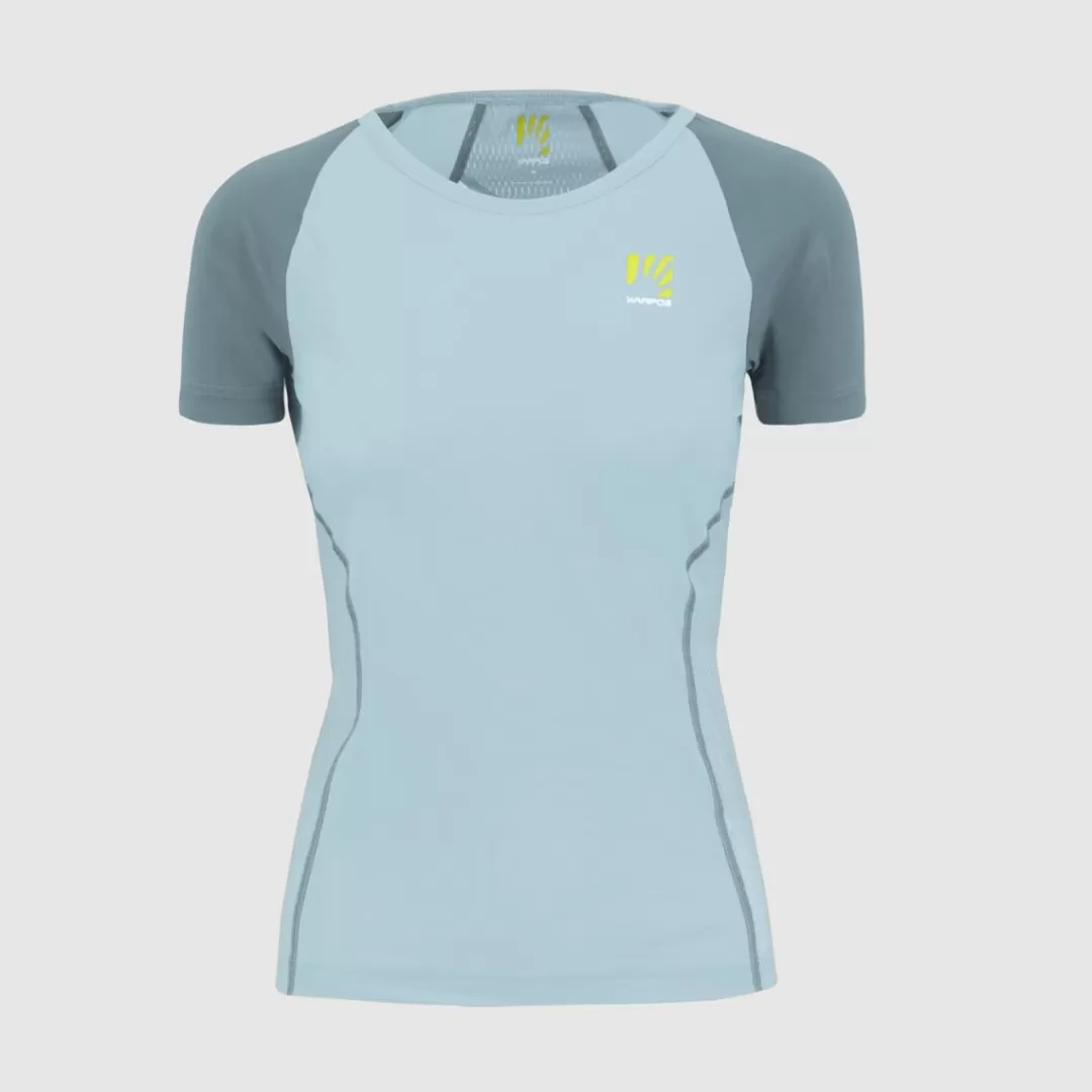 Karpos Trail Running | T-Shirts | LAVAREDO EVO W JERSEY AQUAMARINE/SPRING LAKE