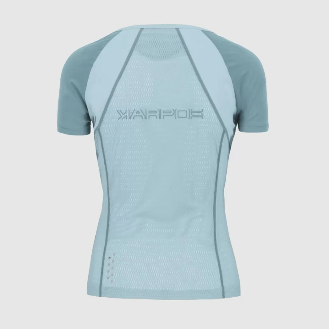 Karpos Trail Running | T-Shirts | LAVAREDO EVO W JERSEY AQUAMARINE/SPRING LAKE