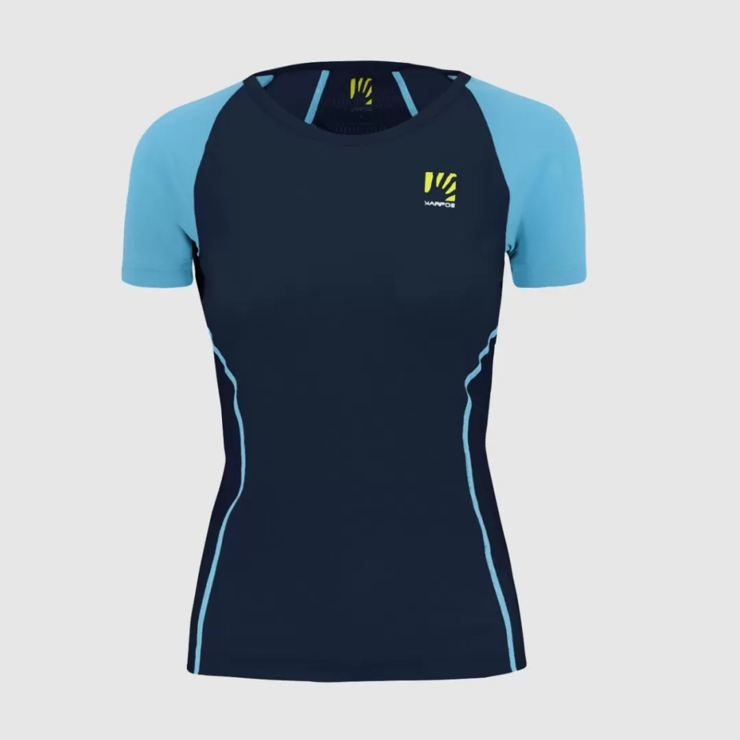 Karpos Trail Running | T-Shirts | LAVAREDO EVO W JERSEY SKY CAPTAIN/ BLUE ATOLL