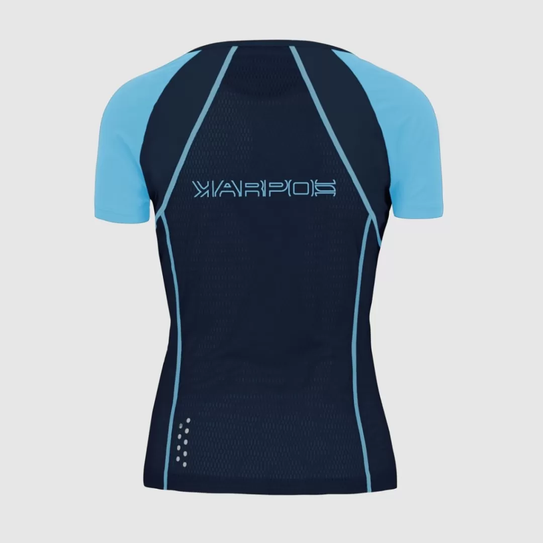 Karpos Trail Running | T-Shirts | LAVAREDO EVO W JERSEY SKY CAPTAIN/ BLUE ATOLL