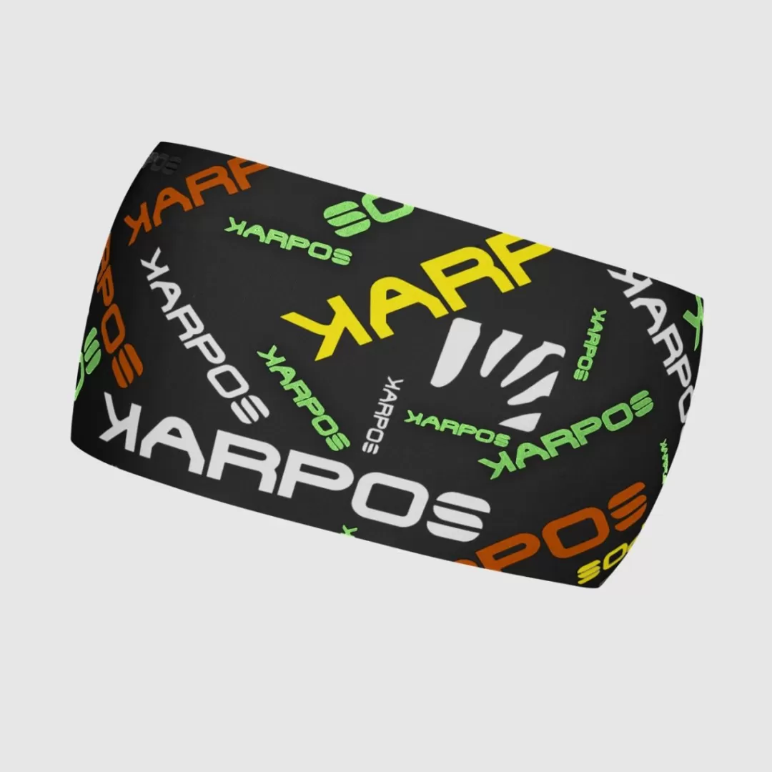 Karpos Mountaineering | Mountain Biking | Climbing | Trail Running | Hiking | Headwear | LAVAREDO HEADBAND GREEN FLUO