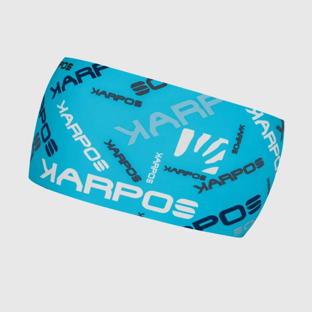 Karpos Mountaineering | Mountain Biking | Climbing | Trail Running | Hiking | Headwear | LAVAREDO HEADBAND BLUE ATOLL