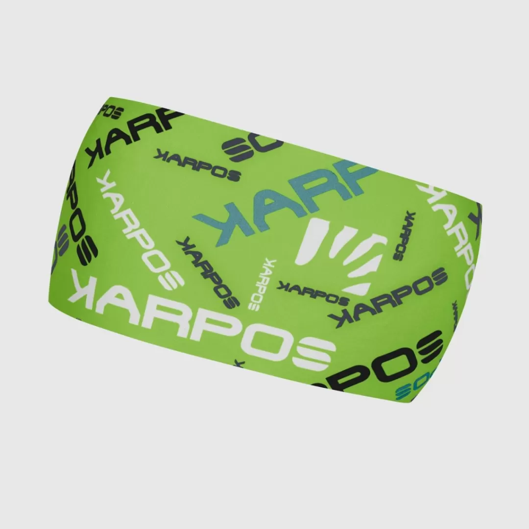 Karpos Mountaineering | Mountain Biking | Climbing | Trail Running | Hiking | Headwear | LAVAREDO HEADBAND JASMINE GREEN