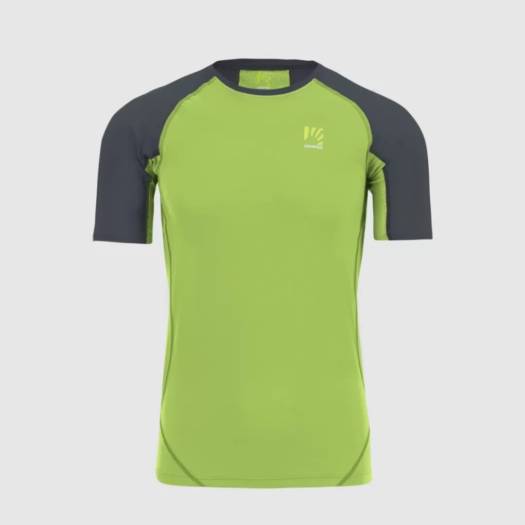 Karpos Trail Running | T-Shirts | LAVAREDO JERSEY JASMINE GREEN/OMBRE BLUE