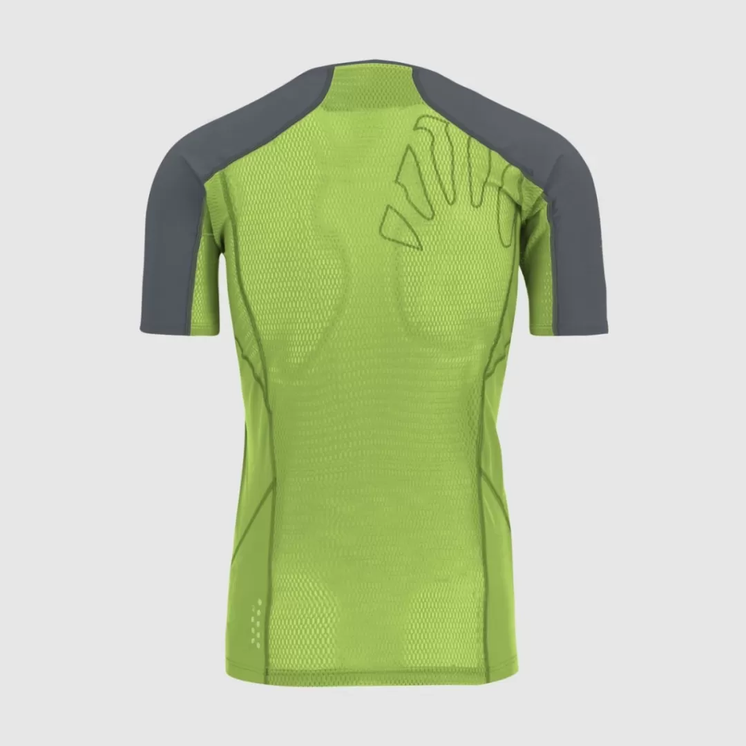 Karpos Trail Running | T-Shirts | LAVAREDO JERSEY JASMINE GREEN/OMBRE BLUE