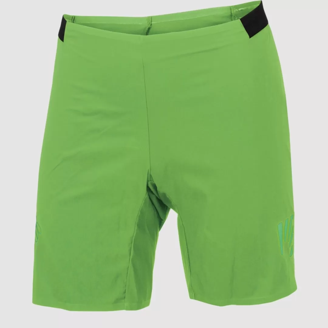 Karpos Trail Running | Shorts | LAVAREDO OVER SHORT GREEN FLASH