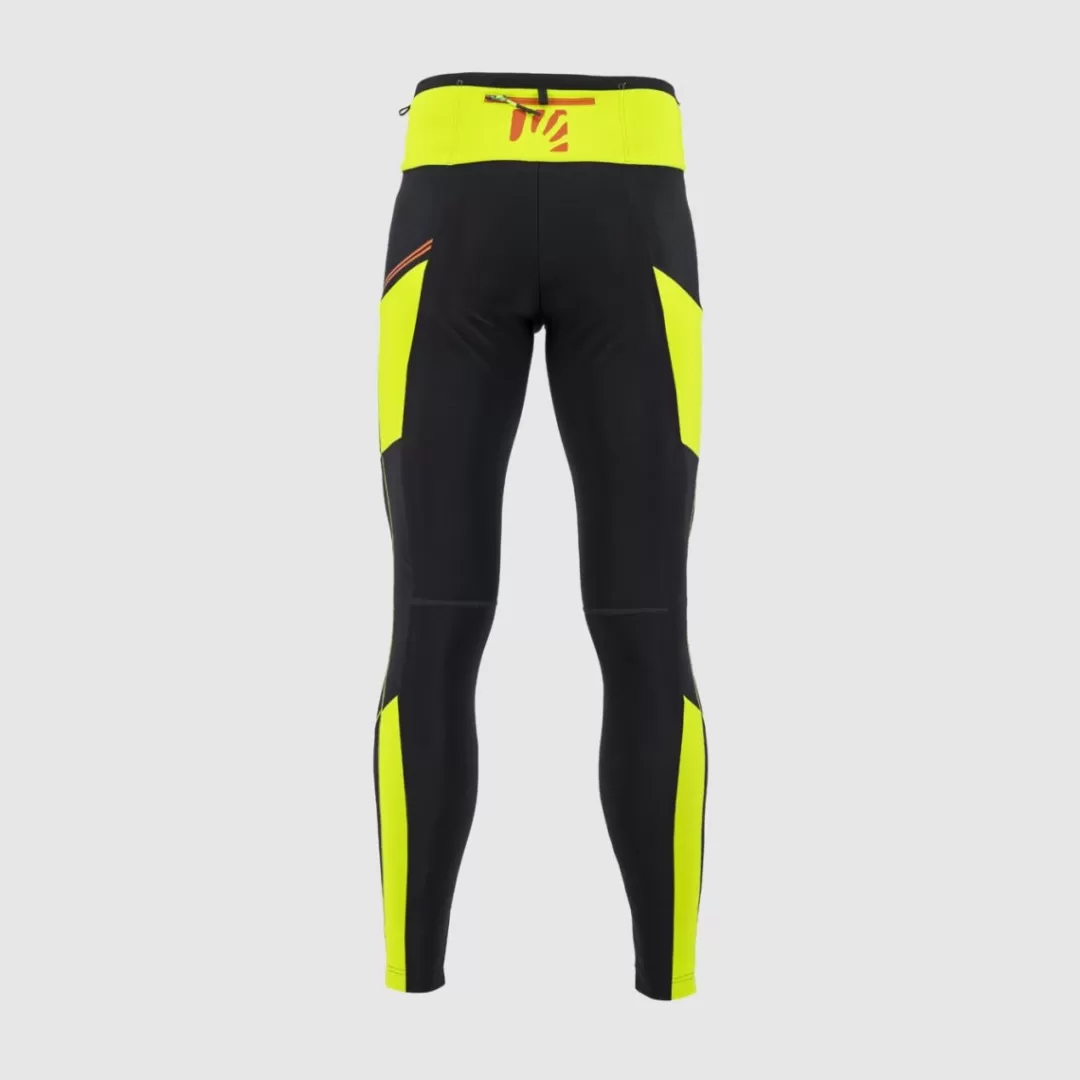 Karpos Winter | Trail Running | Pants | LAVAREDO PLUS WINTER TIGHTS BLACK/LIME GREEN