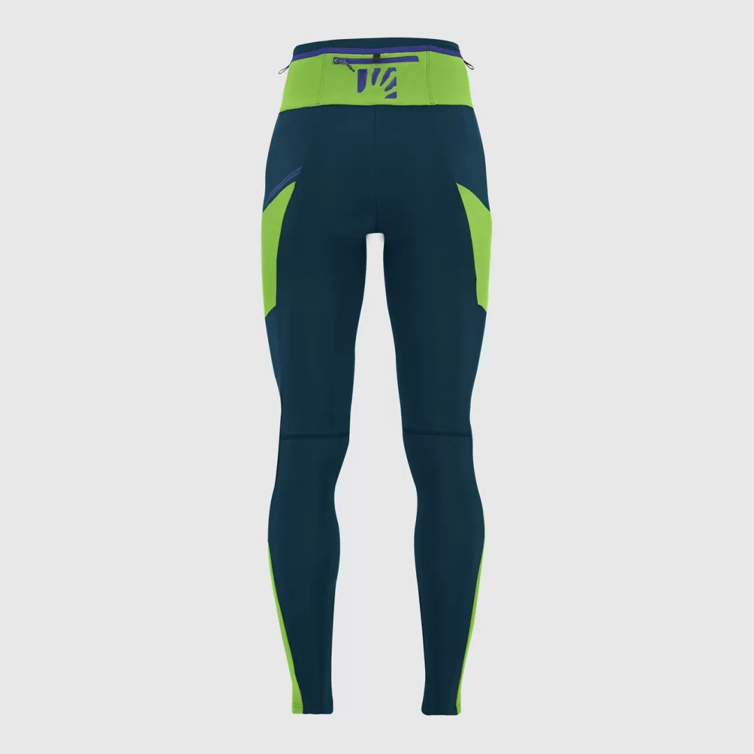 Karpos Winter | Trail Running | Pants | LAVAREDO PLUS WINTER TIGHTS MIDNIGHT/GREEN FLASH