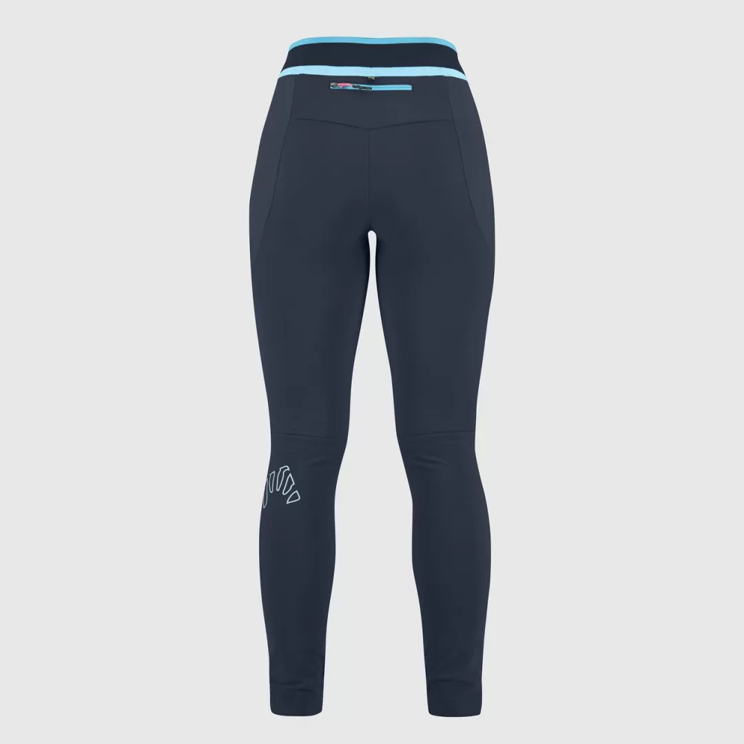 Karpos Winter | Trail Running | Pants | LAVAREDO PLUS WINTER W TIGHTS MIDNIGHT/BLUE ATOLL