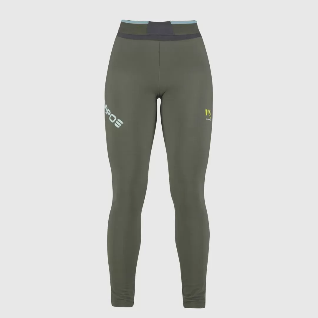 Karpos Winter | Trail Running | Pants | LAVAREDO PLUS WINTER W TIGHTS THYME/BLACK SAND