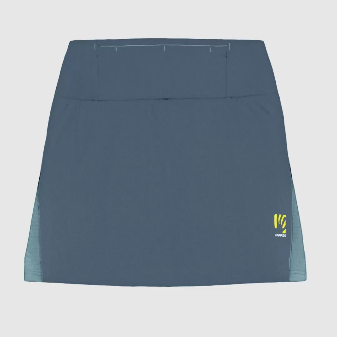 Karpos Trail Running | LAVAREDO RUN SKIRT VINTAGE INDIGO/SPRING LAKE