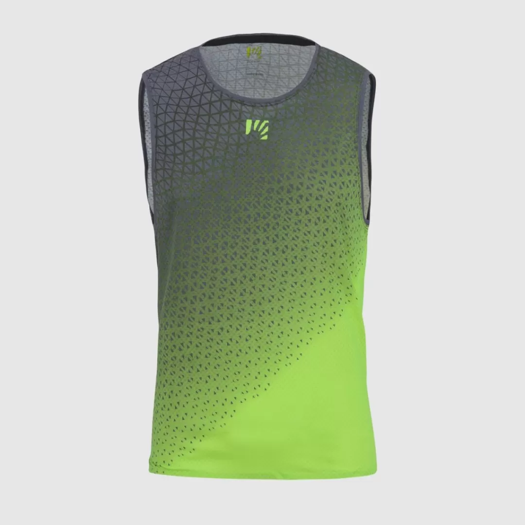 Karpos Trail Running | T-Shirts | LAVAREDO ULTRA TANK JASMINE GREEN/OMBRE BLUE