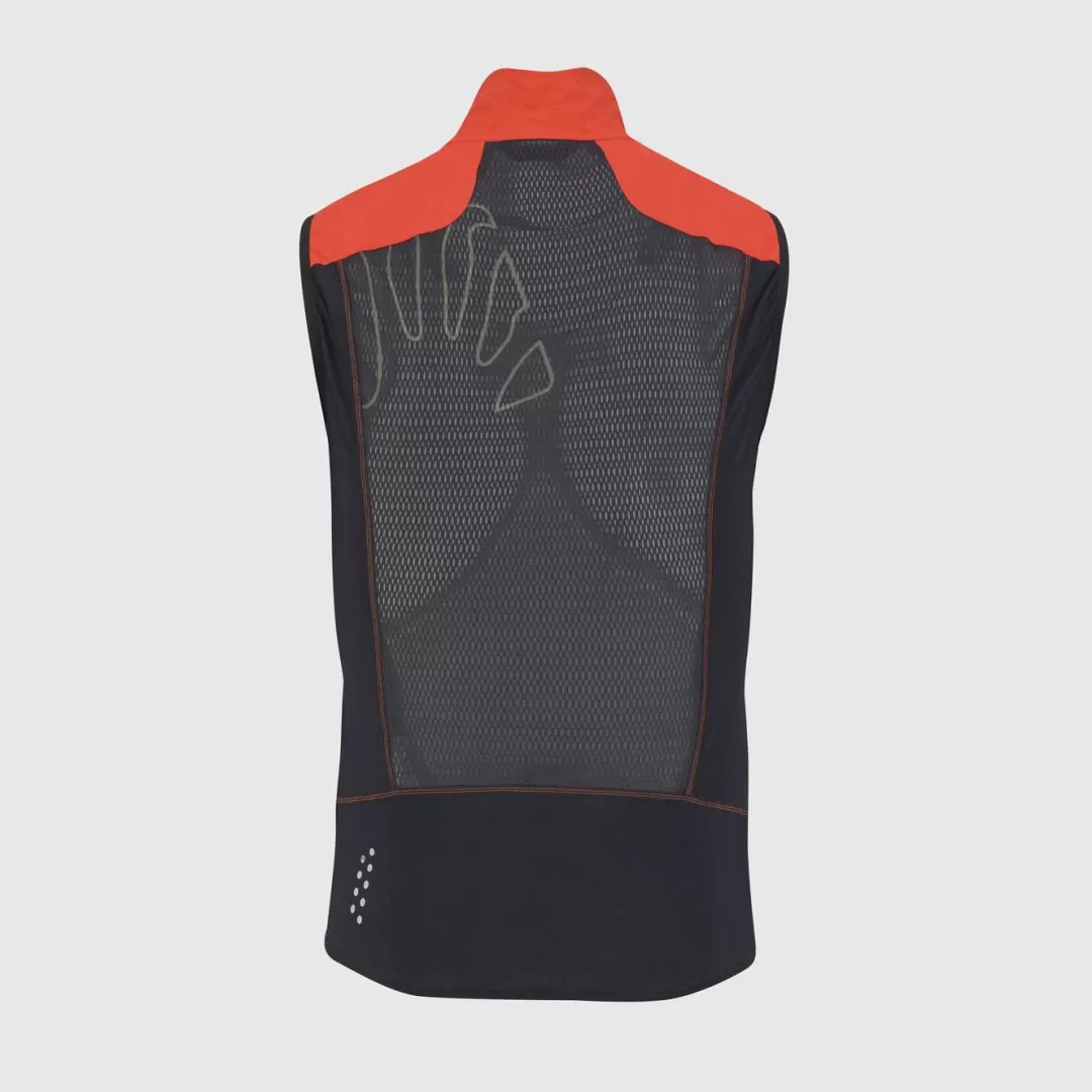 Karpos Winter | Mountain Biking | Trail Running | Jackets & Vests | LAVAREDO VEST SPICY ORANGE/BLACK