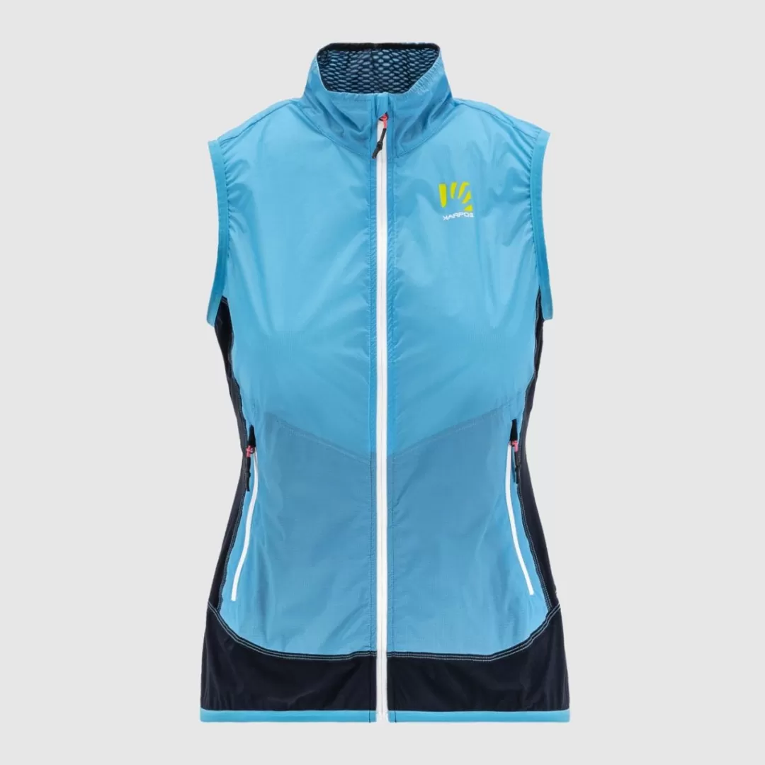 Karpos Mountain Biking | Trail Running | Jackets & Vests | LAVAREDO W VEST BLUE ATOLL/SKY CAPTAIN