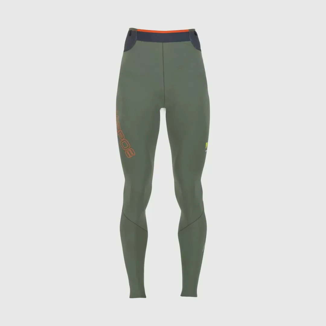 Karpos Winter | Trail Running | Pants | LAVAREDO WINTER TIGHTS THYME/BLACK SAND