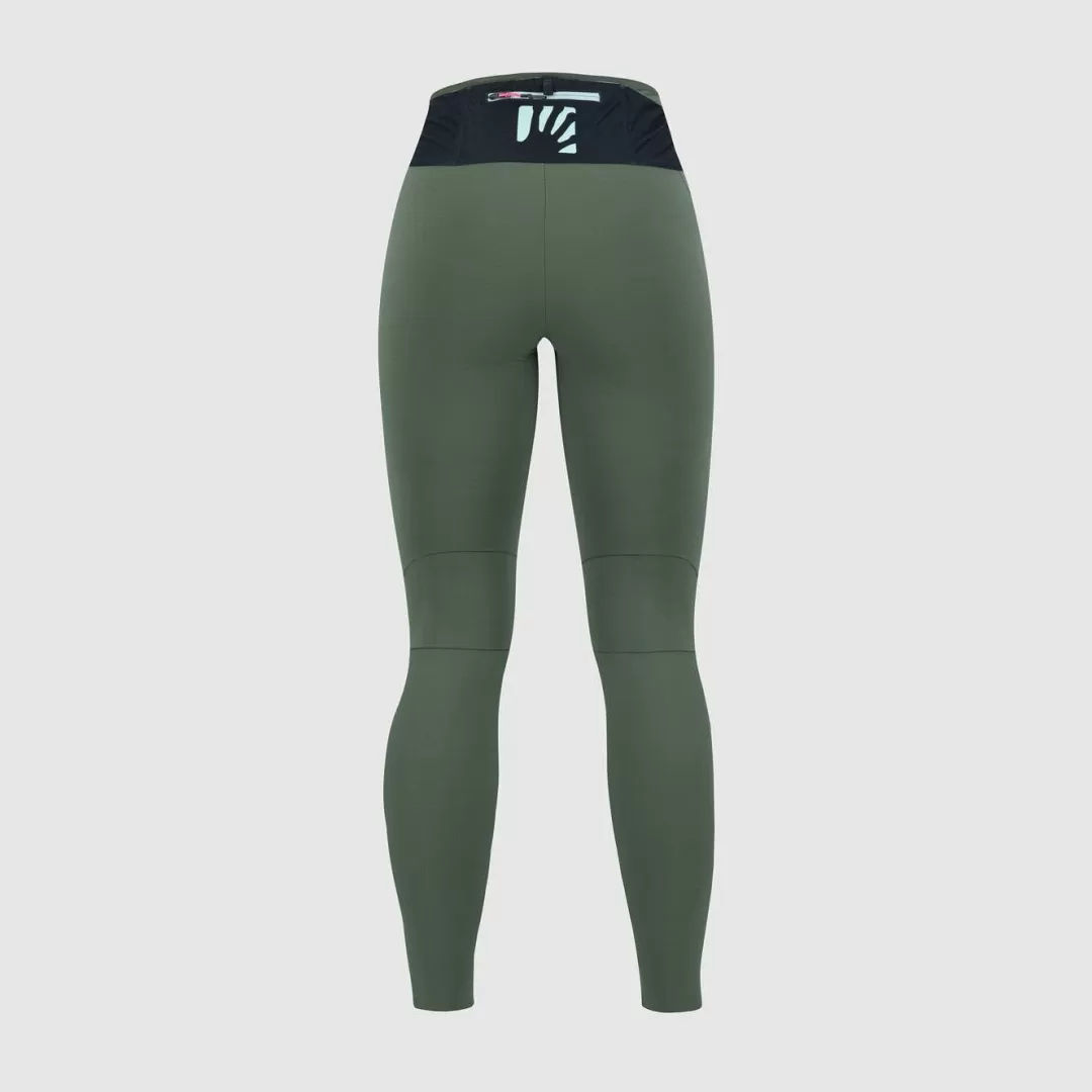 Karpos Winter | Trail Running | Pants | LAVAREDO WINTER W TIGHT THYME/BLACK SAND