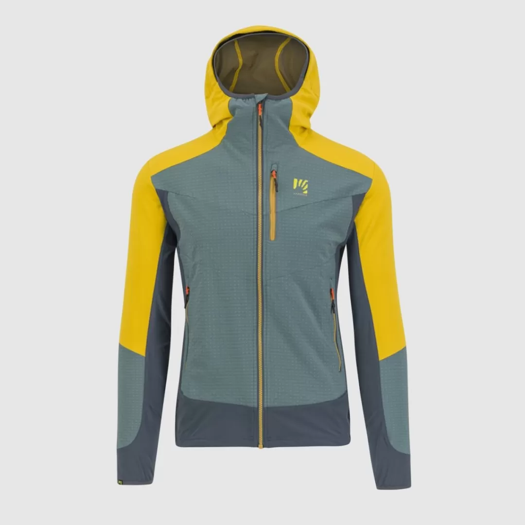 Karpos Mountaineering | Climbing | Hiking | Jackets & Vests | LEDE JACKET NORTH ATLANTIC/LEMON CURRY/DAR