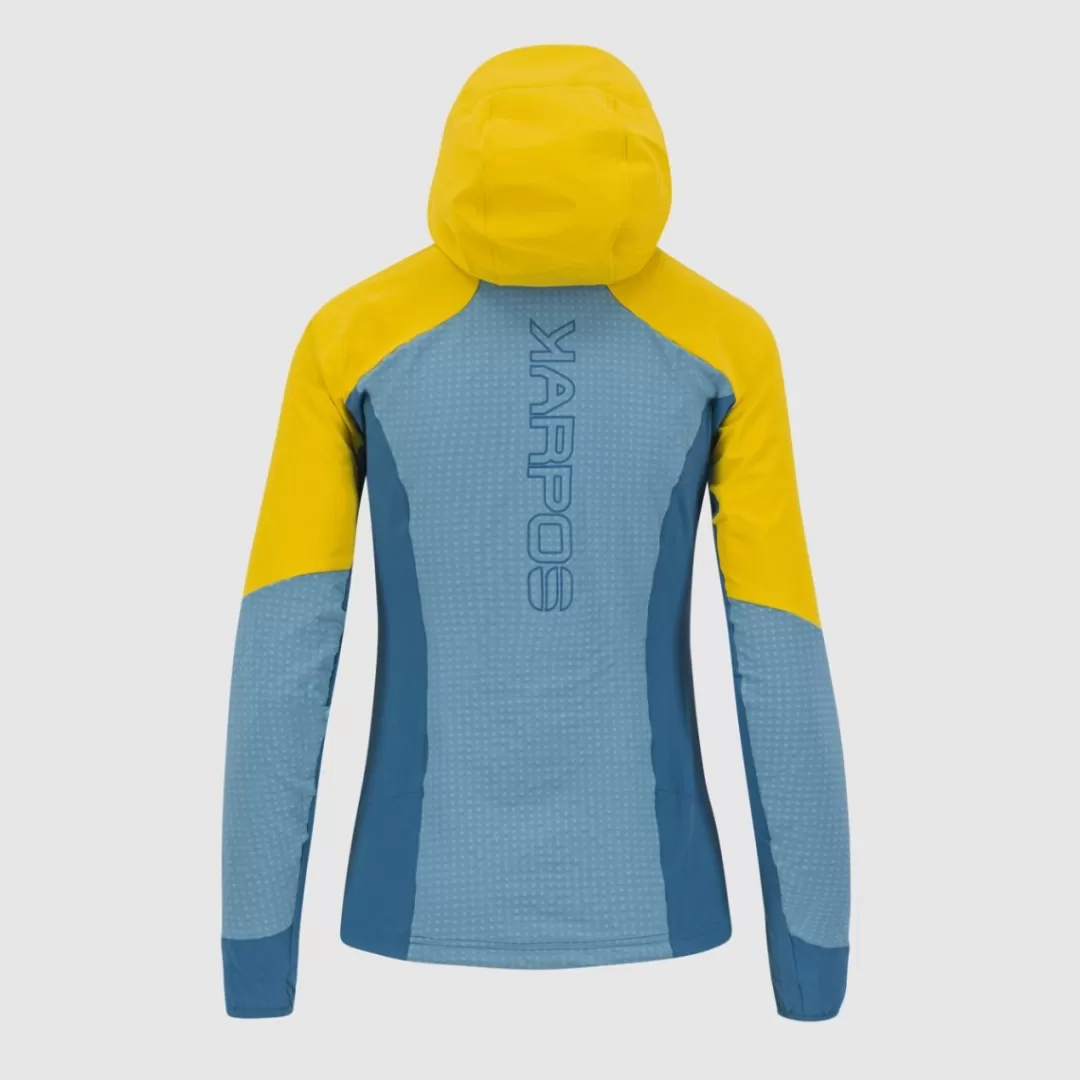 Karpos Mountaineering | Climbing | Hiking | Jackets & Vests | LEDE W JACKET ADRIATIC BLUE/LEMON CURRY/CORS