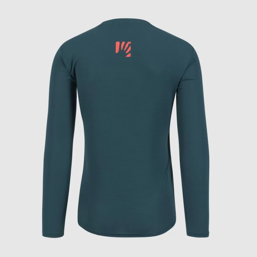 Karpos Hiking | T-Shirts | LOMA JERSEY LS DARK SEA/PAPRIKA