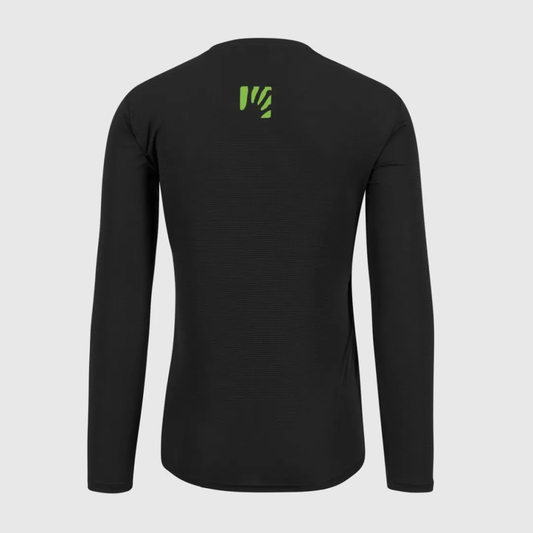 Karpos Hiking | T-Shirts | LOMA JERSEY LS BLACK/JASMINE GREEN