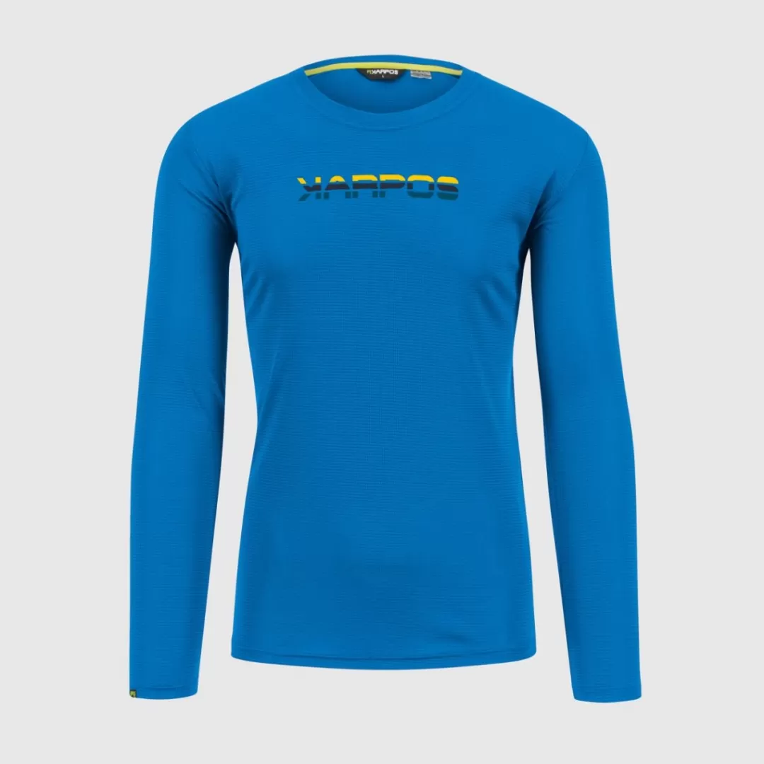 Karpos Hiking | T-Shirts | LOMA JERSEY LS INDIGO BUNTING/HIGH VISIBILITY