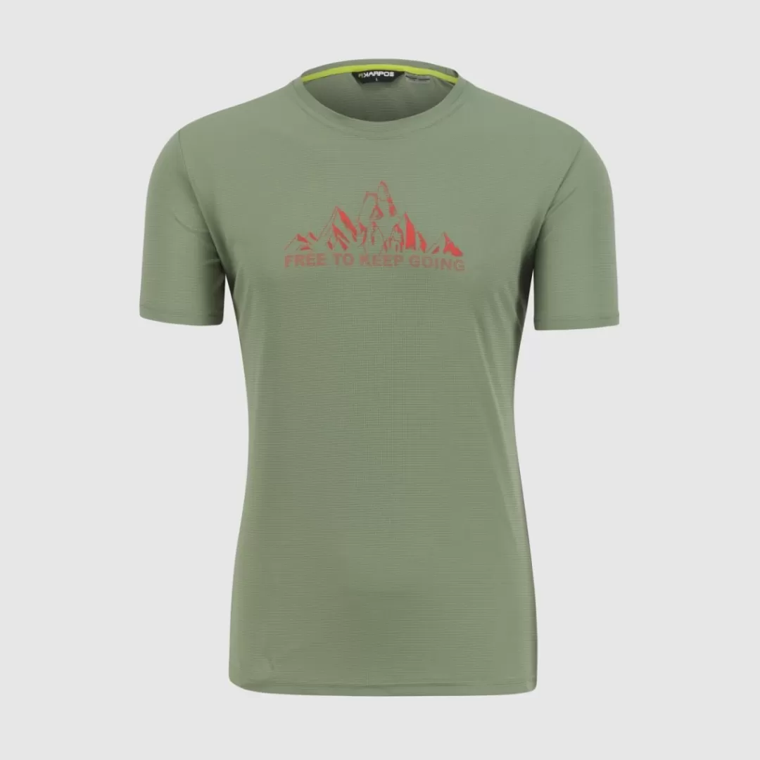 Karpos Hiking | T-Shirts | LOMA PRINT JERSEY SEA SPRAY