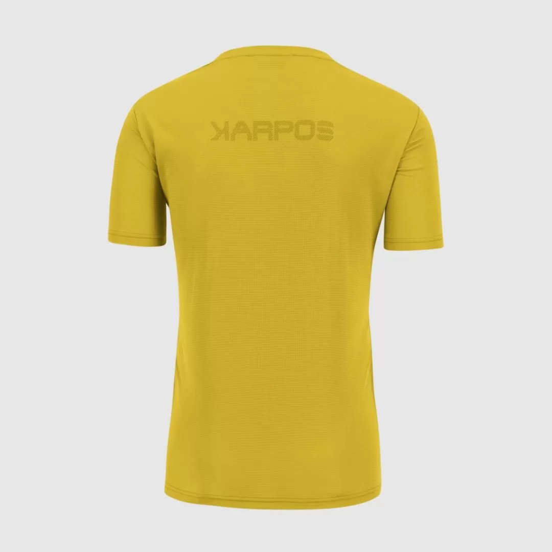 Karpos Hiking | T-Shirts | LOMA PRINT JERSEY LEMON CURRY