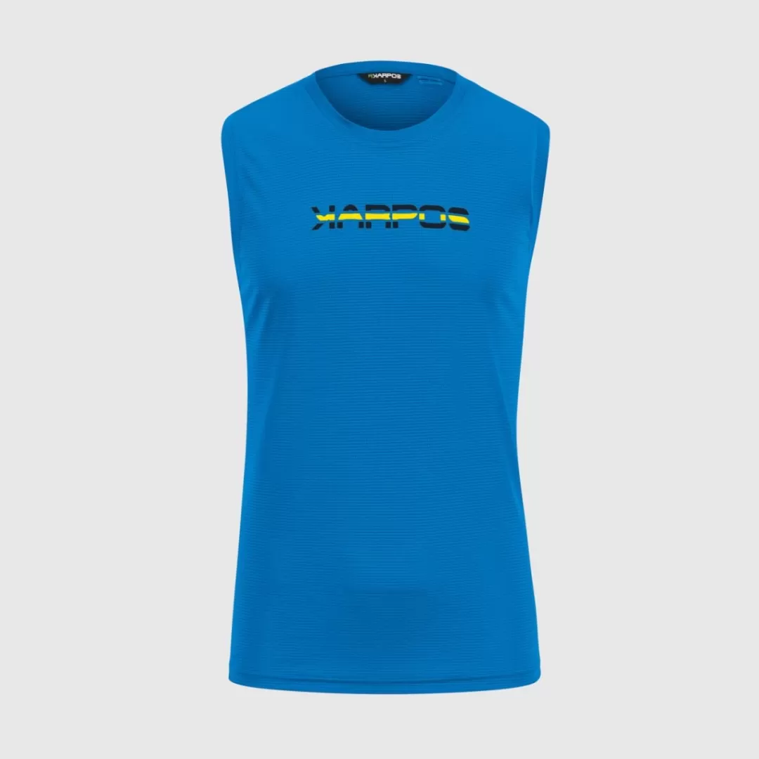 Karpos Hiking | T-Shirts | LOMA TANK INDIGO BUNTING/HIGH VISIBILITY